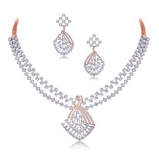 Regal Reflection necklace set-1
