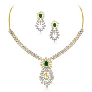 Shining Splendor Necklace diamond Set