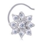Iris Diamond Nose Pin