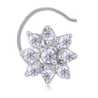 Iris Diamond Nose Pin