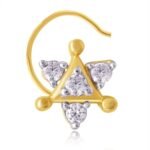 Triangle Diamond Nose Pin