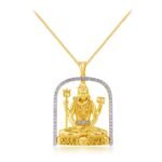 Shiv diamond pendant