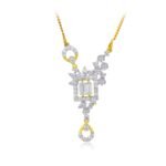 Diamond spikes pendant