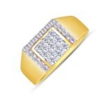 Aabharan diamond ring for men