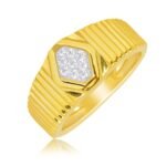 Virat diamond ring for men